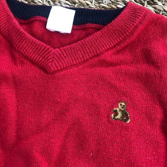 Gap toddler lightweight sweater in red - Picture 4 of 6